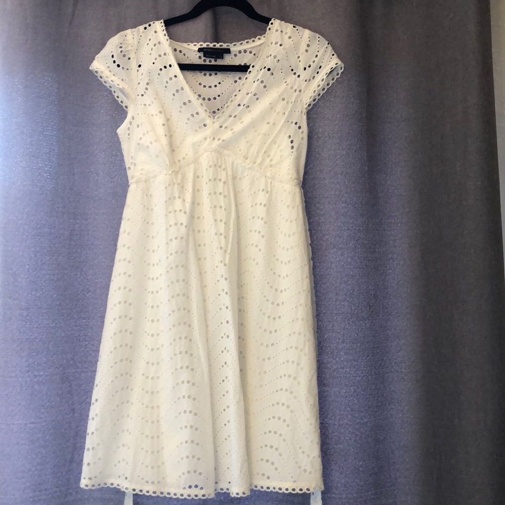 BCBG MaxAzria Lace Dress with Waste Tie